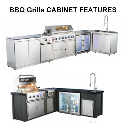 BBQ Grills Cabinet 7 in 1